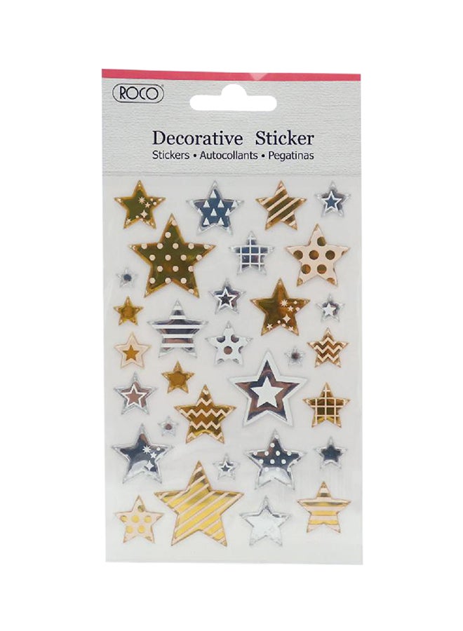 ROCO Star Sticker Set - Image 1