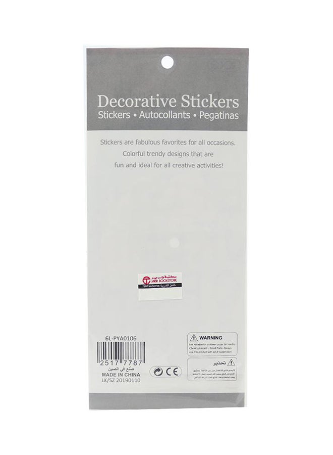 روكو مجموعة ملصقات بتصميم الأحرف من A إلى Z - Image 2