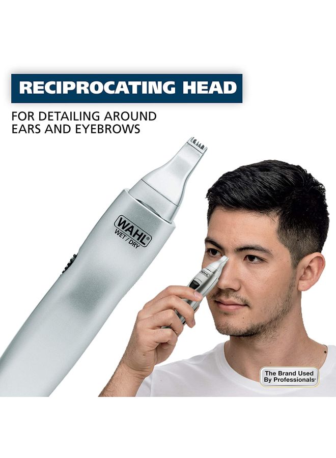 WAHL - Nose And Brow Trimmer #5545-400 Silver - Image 1