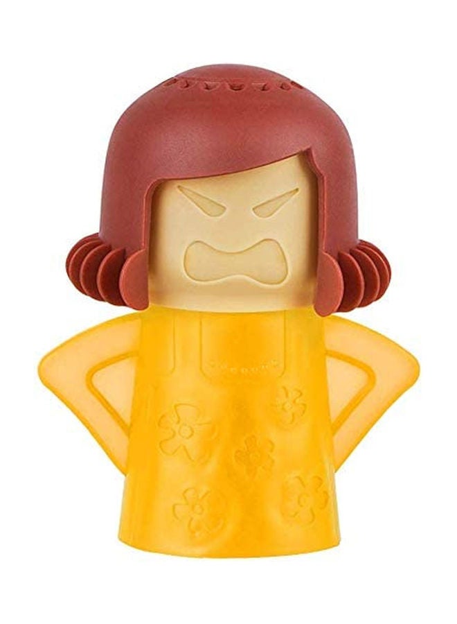 AIWANTO Angry Mama Microwave Oven Cleaner Yellow/Brown/Beige  - Image 1