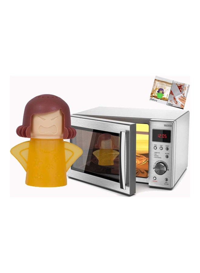 AIWANTO Angry Mama Microwave Oven Cleaner Yellow/Brown/Beige  - Image 4
