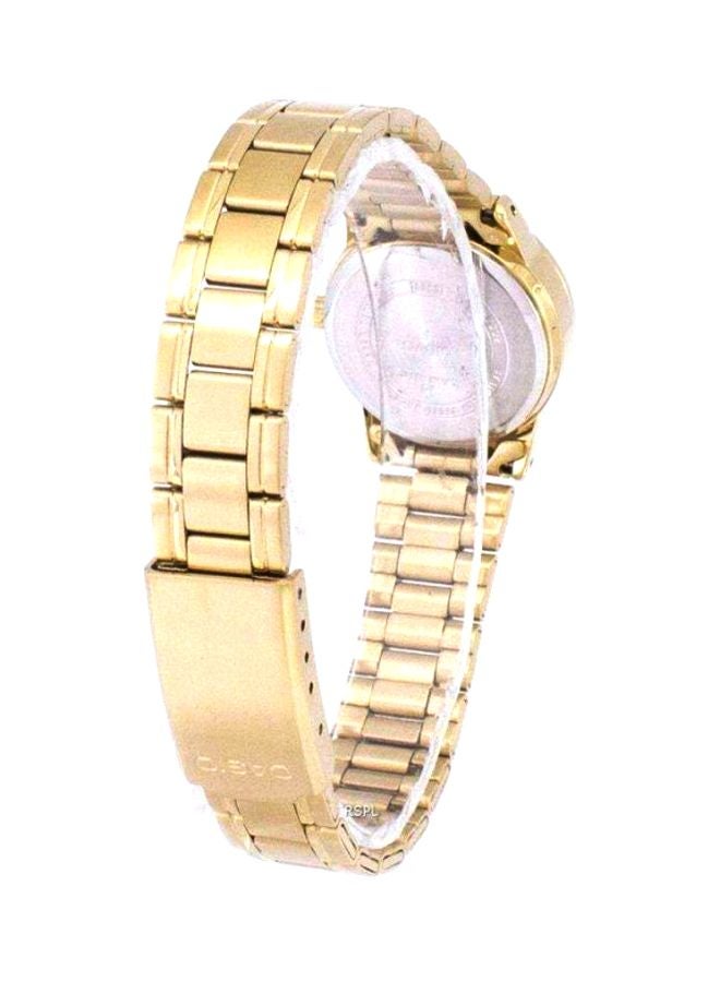 CASIO Women's Stainless Steel Analog Watch LTP-V002G-7 - Image 3