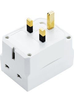 Datazone DZ-PS-04 Three Ports Multi Use Support  Adapter White 10cm  - Image 5