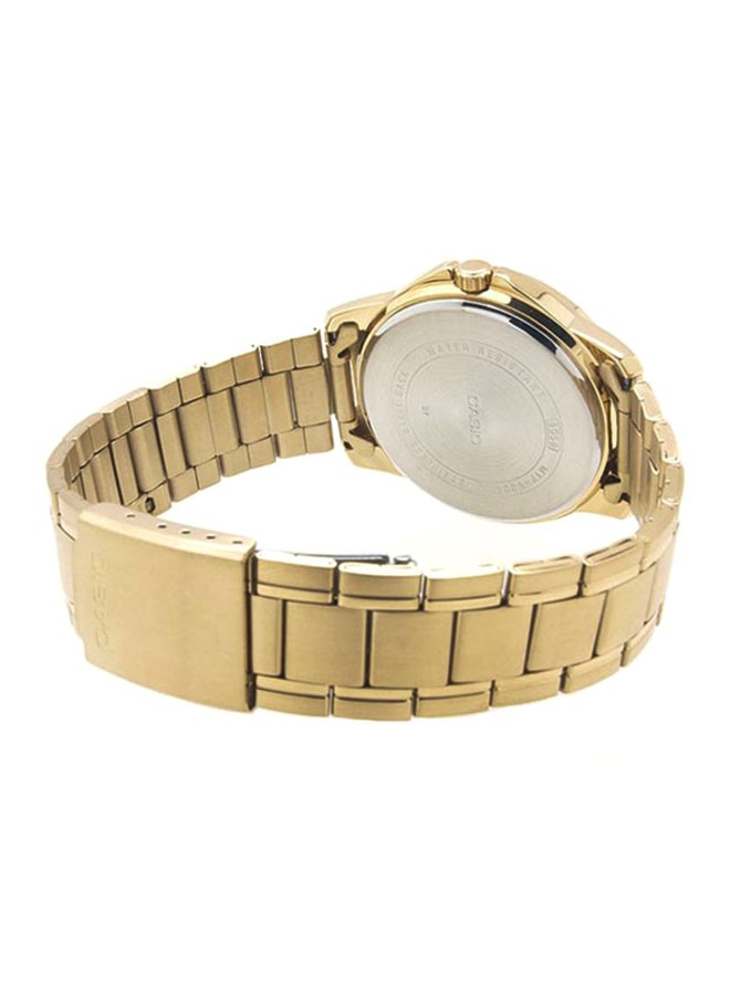 CASIO Men's Water Resistant Analog Watch MTPV004G-9B - Image 2