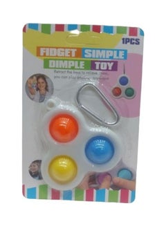 Simple Dimple Fidget Toy with 3 Pops