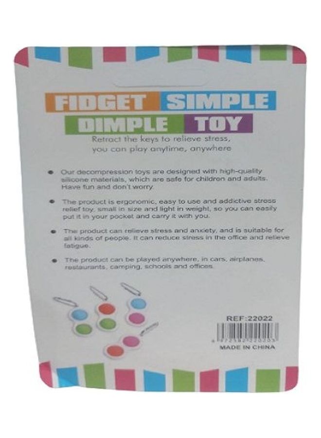 Simple Dimple Fidget Toy 2 Pops