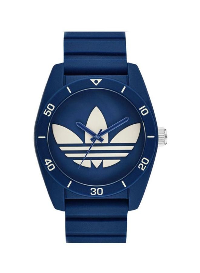 Adidas Water Resistant Rubber Analog Watch ADH3138 - 41 mm - Blue  - Image 1