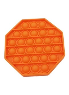 Push Pop Bubble Pop It Fidget Toy Octagon Orange