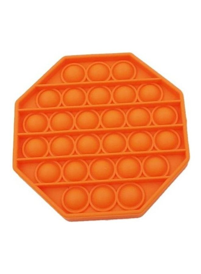Generic - Push Pop Bubble Pop It Fidget Toy Octagon Orange - Image 1