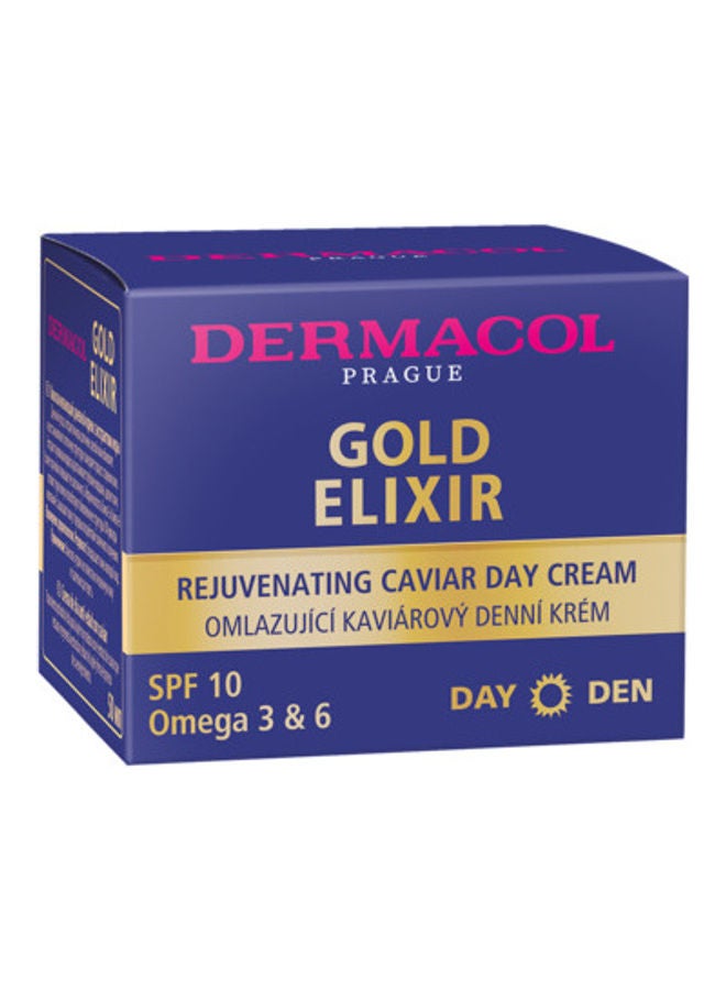 Dermacol Gold Elixir Rejuvenating Caviar Day Cream Gold 50ml - Image 1