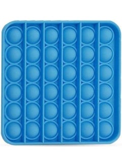 Push Bubble Pop It Fidget Toy Square Blue