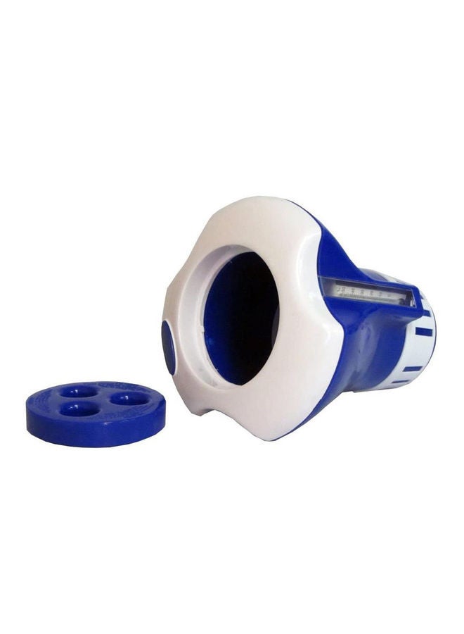 كيه كيه مون موزع عائم لأقراص تطهير أحواض السباحة أزرق/ أبيض - Image 2