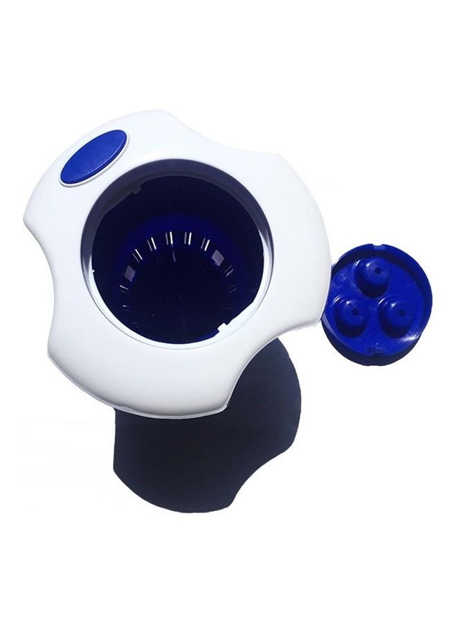 كيه كيه مون موزع عائم لأقراص تطهير أحواض السباحة أزرق/ أبيض - Image 3