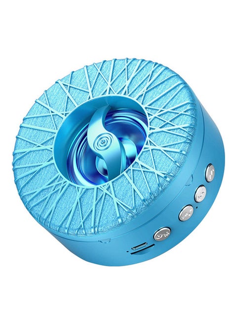 Portable USB Wireless Mini Bluetooth 5.0 Speaker Blue