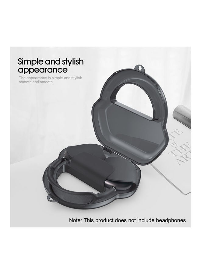 Generic - Shockproof Headphone Storage Protective Case For AirPods Max Black - Image 1