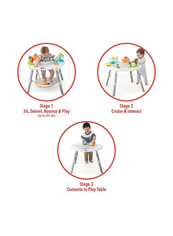 Explore And More 3-Stage Activity Center, Activity Jumper 78.74X78.74X46.99cm