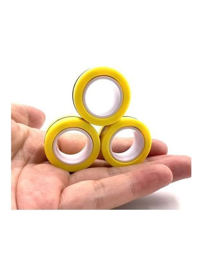 3-Piece Magnetic Ring Fidget Toy  - Image 2
