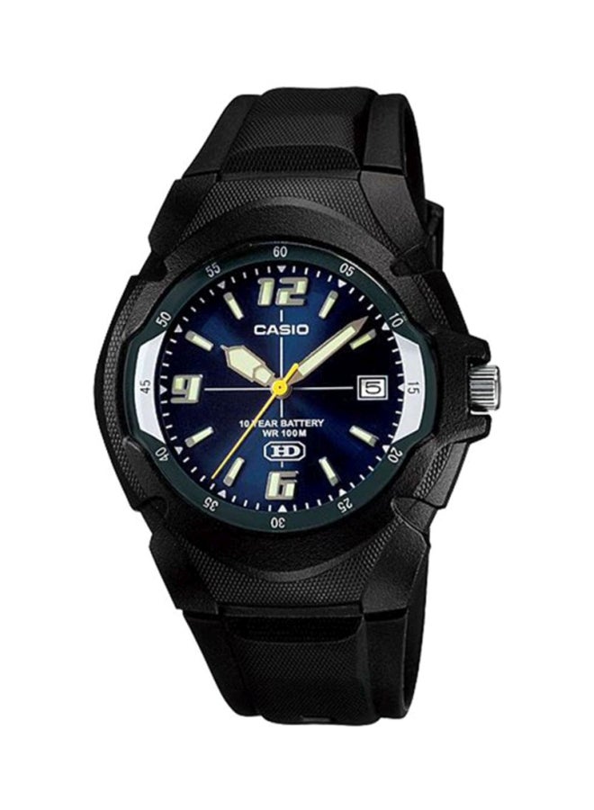CASIO Men's Water Resistant Analog Watch MW-600F-2A - 46 mm - Black - Image 1
