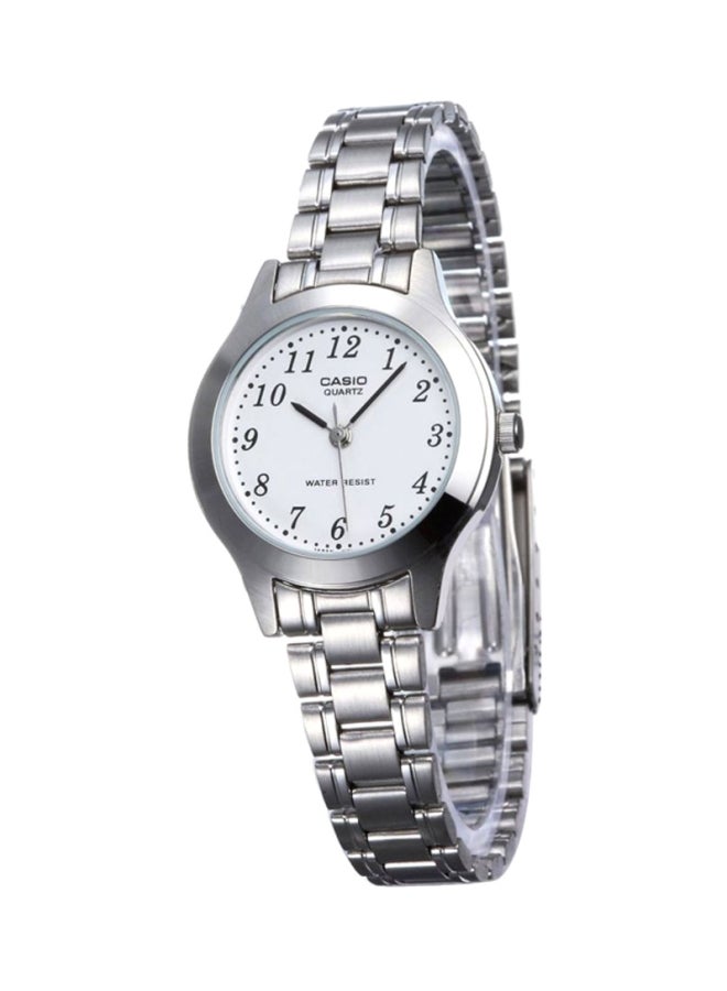 CASIO Women's Stainless Steel Analog Watch LTP-1128A-7BRDF - 33 mm - Silver  - Image 1