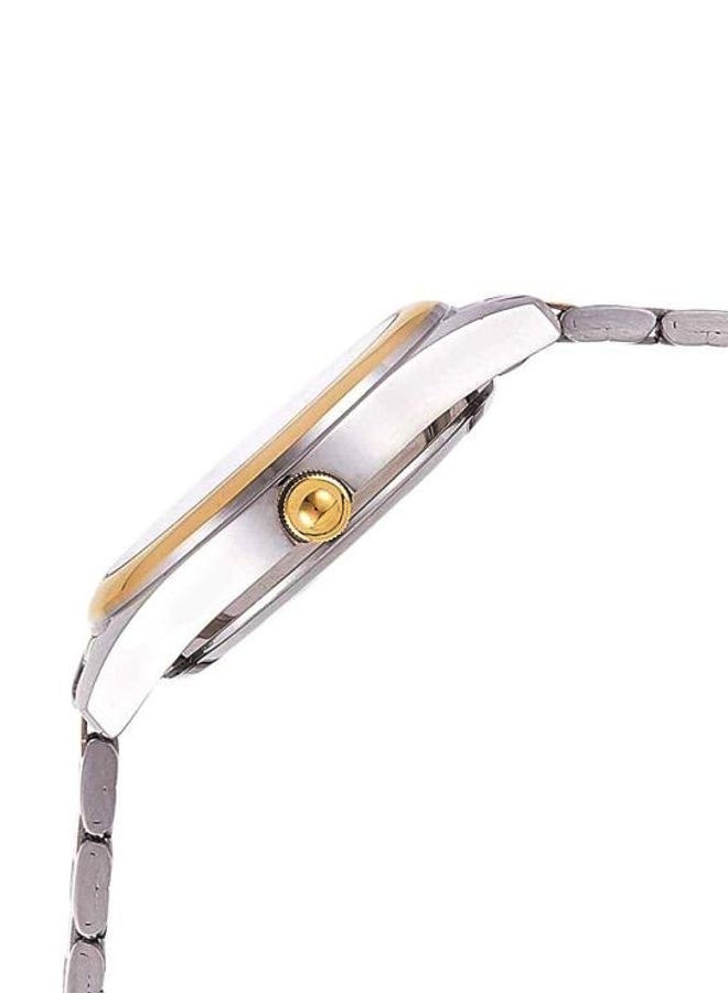 CASIO Women's Enticer Analog Watch LTP-1129G-7B - 36 mm - Silver/Gold - Image 3