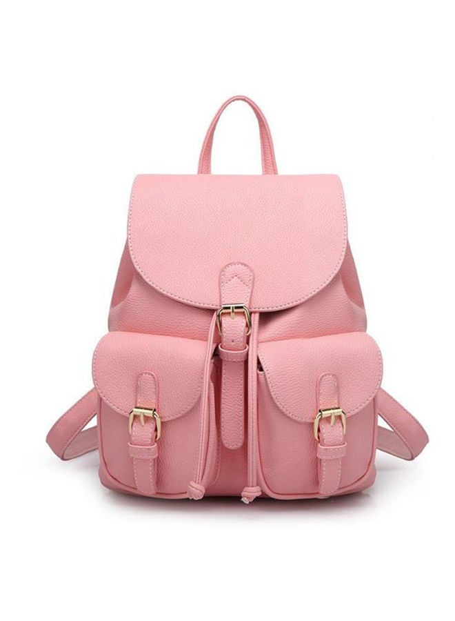 Casual Backpack  For  Women Pink 
