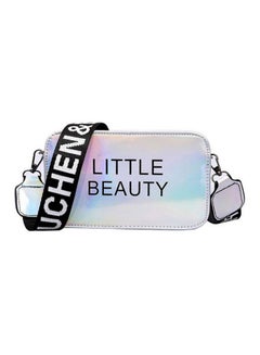 Generic Casual Shoulder Bag  For  Girls Silver 