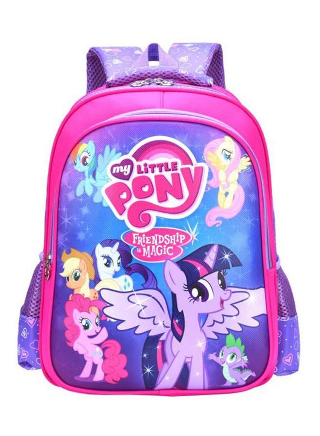 Casual Backpack Printed For  Girls Multicolour