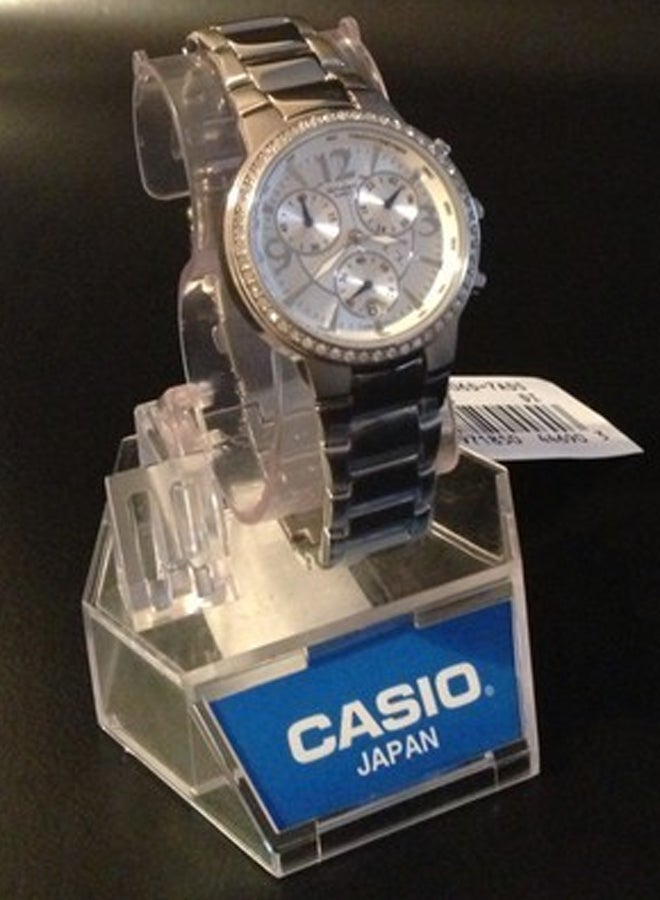 كاسيو ساعة يد كورونوغراف طراز SHN-5006D-7ADS للنساء - Image 3