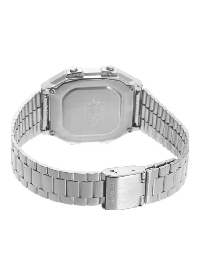 CASIO Men's Metal Digital Wrist Watch A178WA-1A - 41 mm - Silver - Image 2