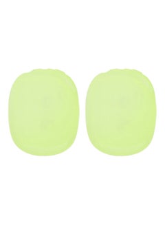 1-Pair Anti-drop Silicone Wireless Bluetooth Headphones Protective Cover For Apple AirPods Max Yellow