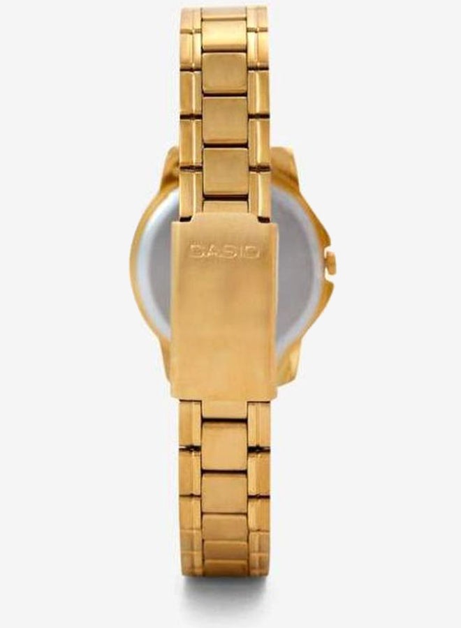 CASIO Women's Stainless Steel Analog Wrist Watch LTP-V004G-1BUDF - Image 5