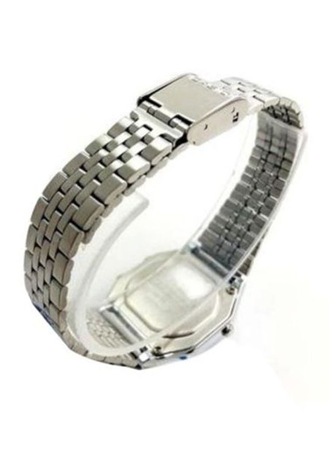 CASIO Women's Youth Water Resistant Digital Watch LA680WA-7DF - 29 mm - Silver - Image 2