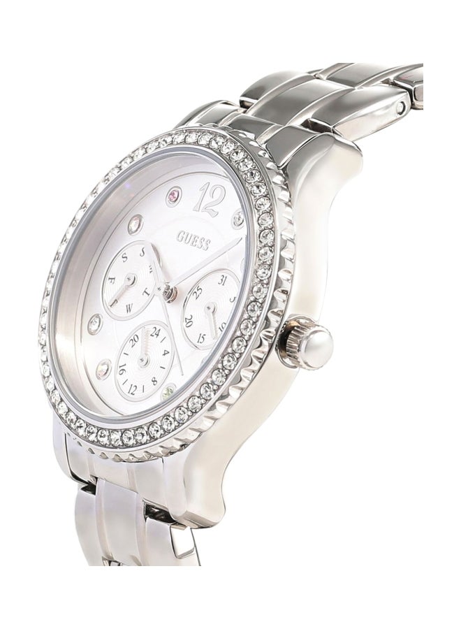 جس ساعة يد كاجوال بسوار من الستانلس ستيل للنساء - Image 5