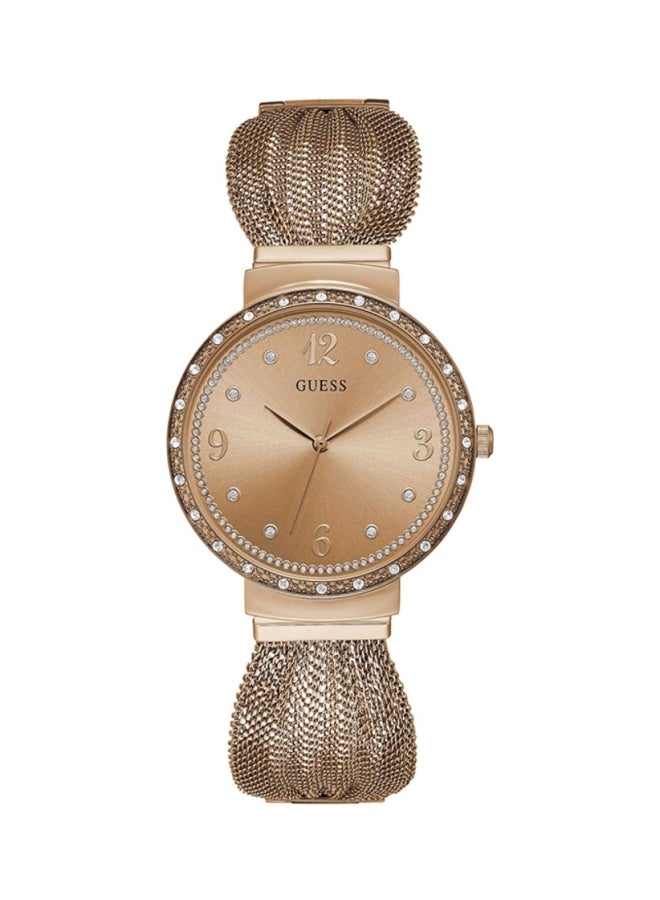 GUESS Women's Water Resistant Analog Watch W1083L3 - 36 mm - Rose Gold - Image 1