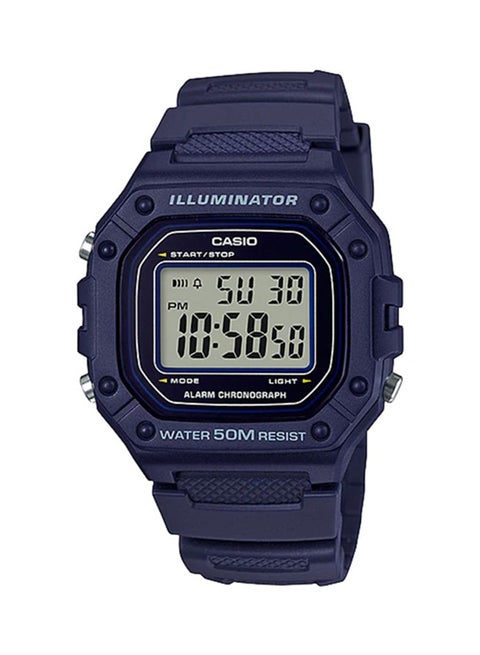 Men's Standard Collection Resin Digital Wrist Watch W-218H-2AVDF