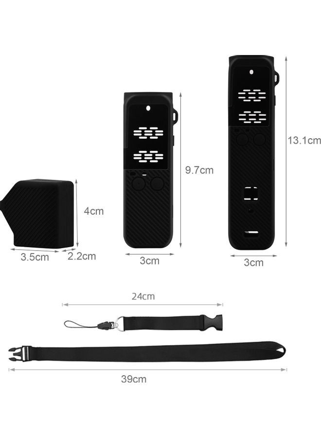 Anti-scratch Soft Silicone Gimble Camera Case Black 3 - Image 3