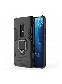 Case For Vivo V17 Pro Rugged And Shockproof With Mobile Phone Holder Cover Black