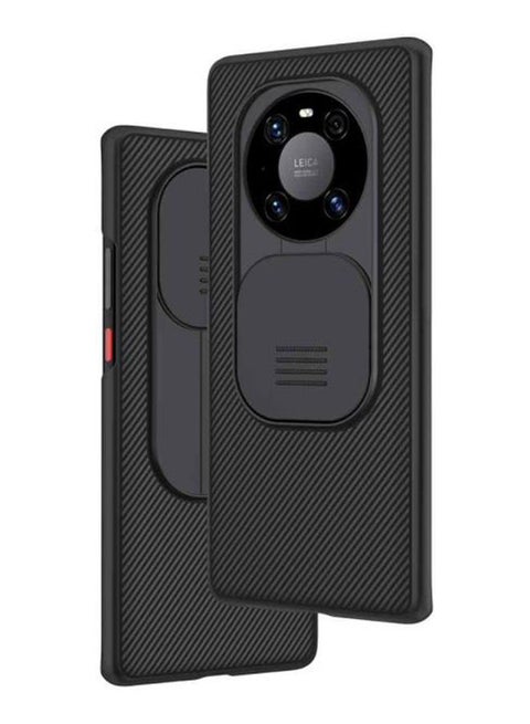 Nillkin Case Cam Shield Pro Case With Slide Camera Cover Slim Anti Slip Shockproof Protective Case For Huawei Mate 40 Pro Black