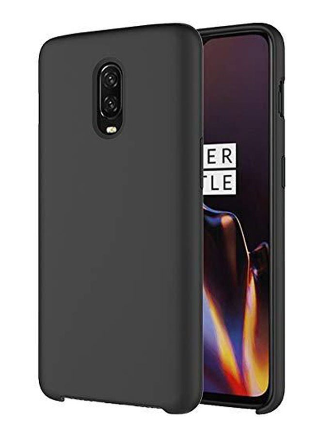 For For Oneplus 6T Silicone Protective Case Black