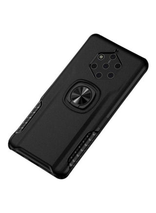 Nokia 9 Pureview 2019 Case Hard Pc Silicone 360 Degree Rotating Ring Holder Kickstand Magnetic Car Mount Shock Absorption Cover Case Black - v1624379114/N48468247A_1
