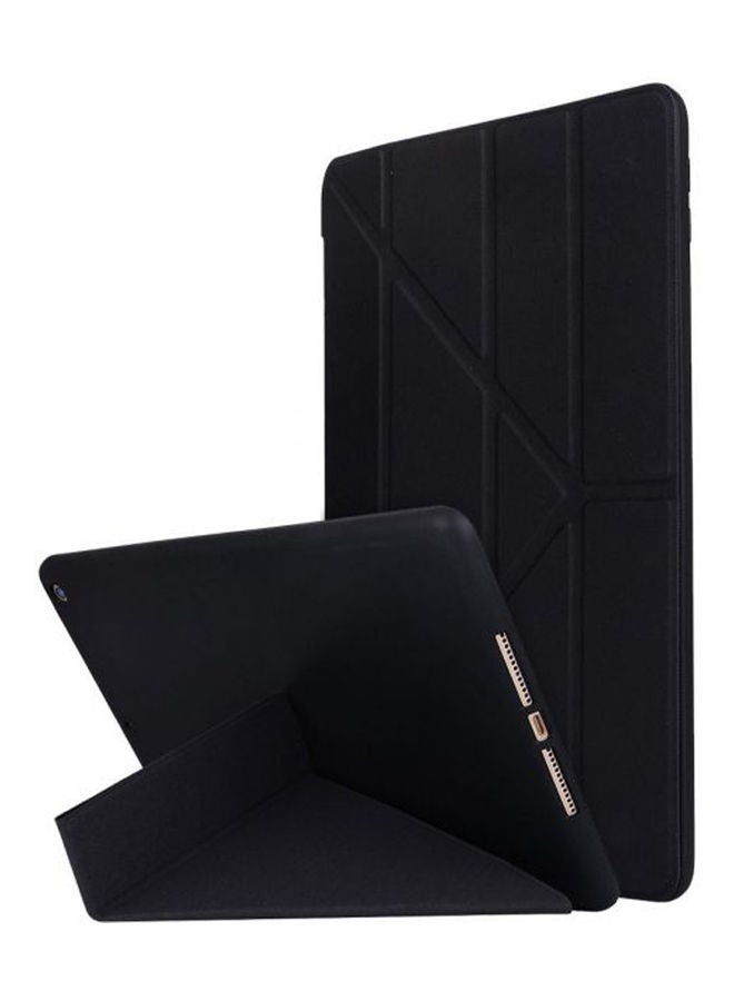 For Ipad 10.2 Inch  7Th Gen 2019 Tablet Cover Case Wake Sleep Soft Tpu Stand Slim Black