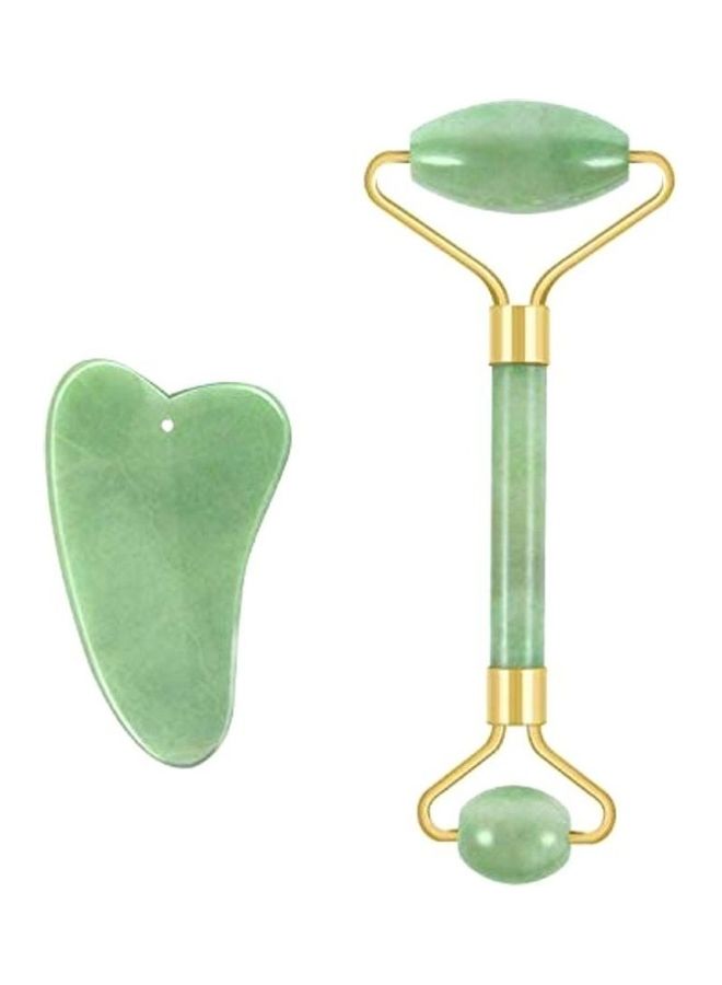 shAyzee 2 Piece Roller Guasha Stone Massager Gift Set - Image 1