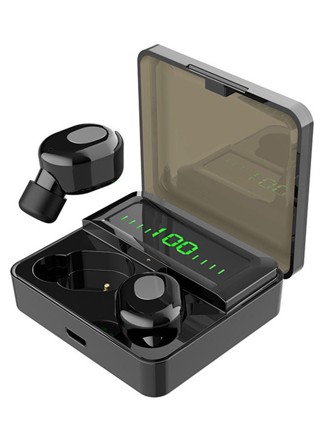 Bluetooth 5.0 Rechargeable Wireless In-ear Earbuds Black  - Image 1