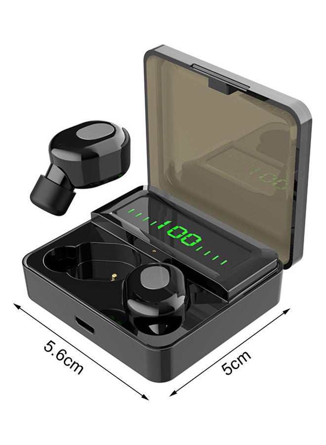 Bluetooth 5.0 Rechargeable Wireless In-ear Earbuds Black  - Image 2
