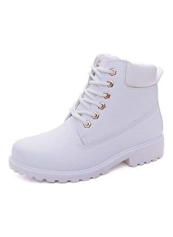 Casual Ankle Boots White  - Image 1