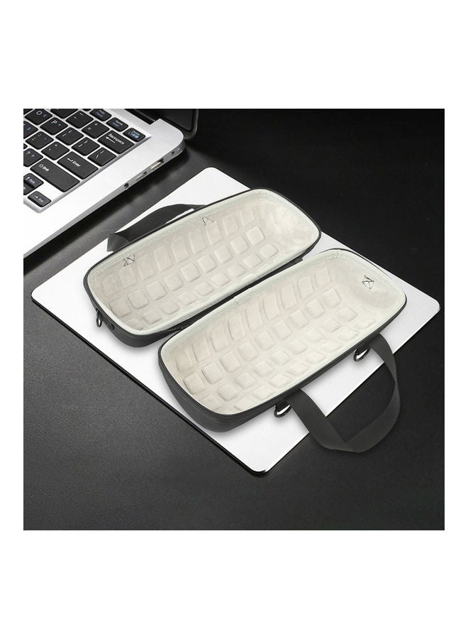 Bluetooth Speaker Carrying Protective Case White/Black  - Image 3
