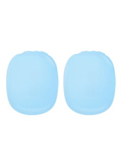 1-Pair Anti-drop Silicone Wireless Bluetooth Headphones Protective Cover For Apple AirPods Max Blue
