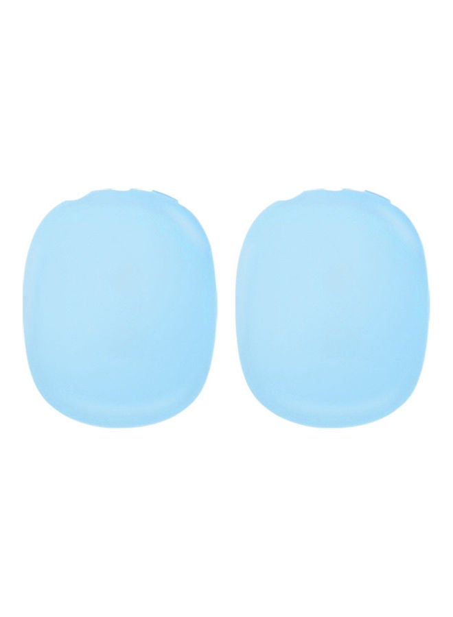 Generic - 1-Pair Anti-drop Silicone Wireless Bluetooth Headphones Protective Cover For Apple AirPods Max Blue - Image 1