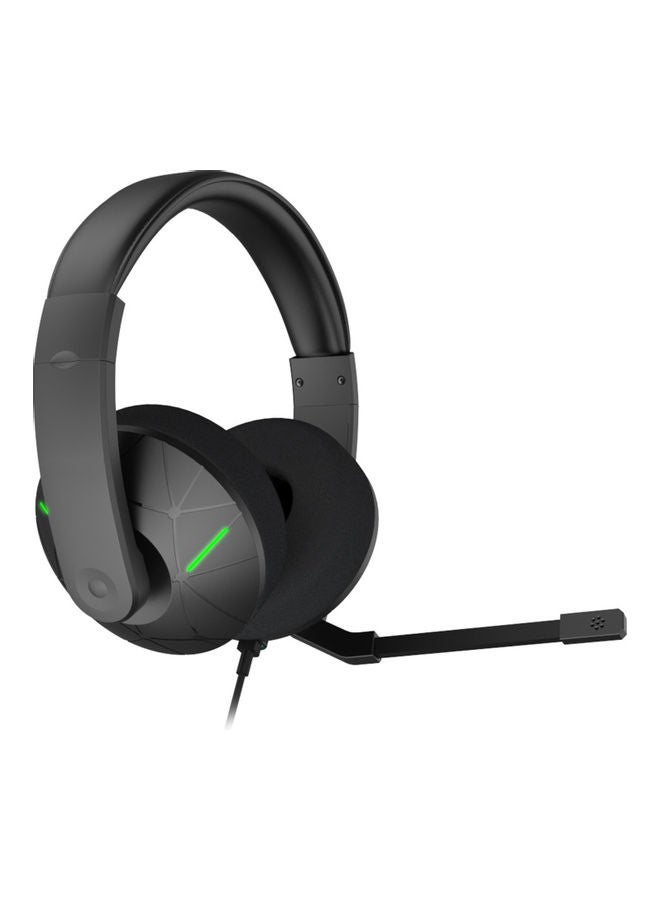 3D Surround Sound Wired Gamer Headsets With Microphone Green/Black  - Image 1