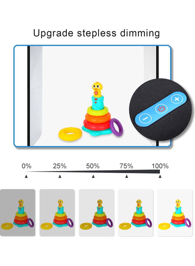 Generic - Multi-Angle Shooting Light Box Multicolour - Image 1